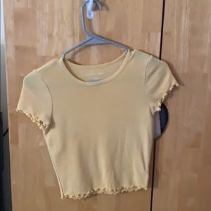 Yellow AE shirt, XS